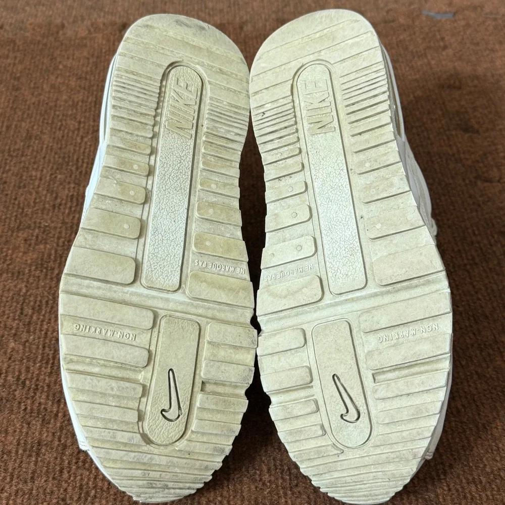 Nike Air Max Excee Triple White GS Shoes CW1755-100 Mens 7Y Womens‎ 8.5 Low Top